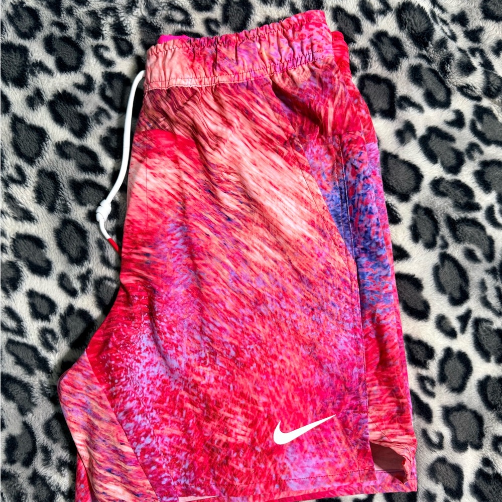 Nike Vibrant Pink and Blue Shorts